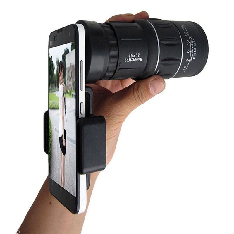 16x52 Zoom távcső, teleobjektív mobiltelefonra - Image 4