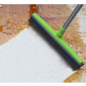 Teleszkópos gumiseprű, partvis Zöld