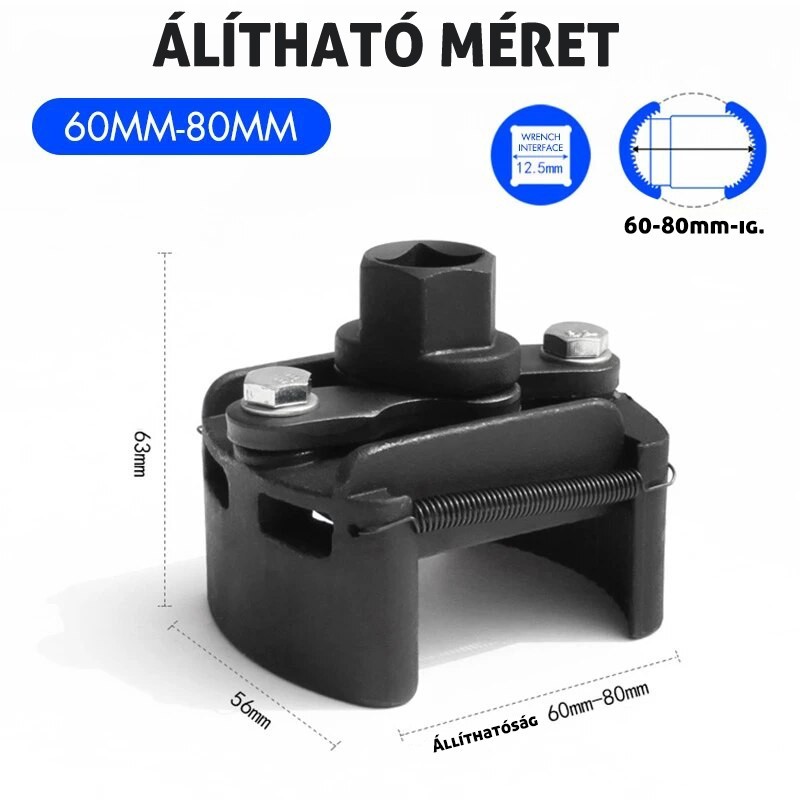 Állítható olajszűrő leszedő - Image 5