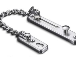 Rozsdamentes acél lopásgátló ajtólánc - Ezüst