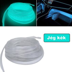 Műszerfal LED Csík, jég kék