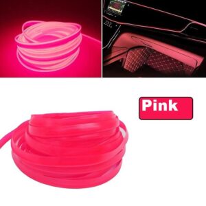 Műszerfal LED Csík, pink