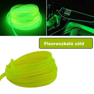 Műszerfal LED Csík, fluoreszkáló zöld