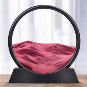 Homokóra dekoráció rózsaszín