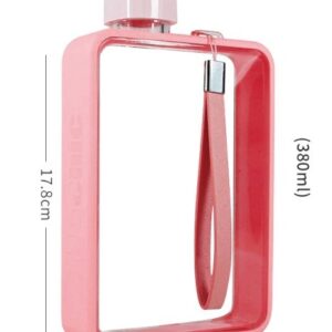 A5 lapos kulacs (380 ml) Rózsaszín