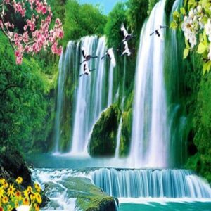 Gyémánt Kirakó - Vízesés madarakkal