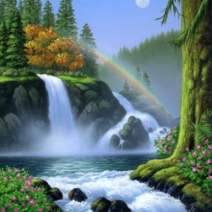 Gyémánt Kirakó - Szivárvány-vízesés