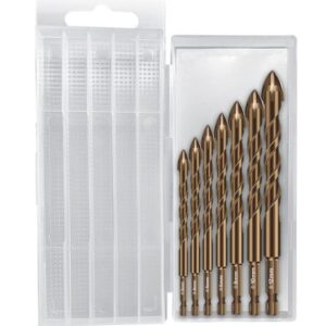 Fúrófej készlet - barna